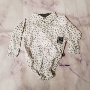 Ddg Sport Star Long Sleeve Bodysuit 3-6M